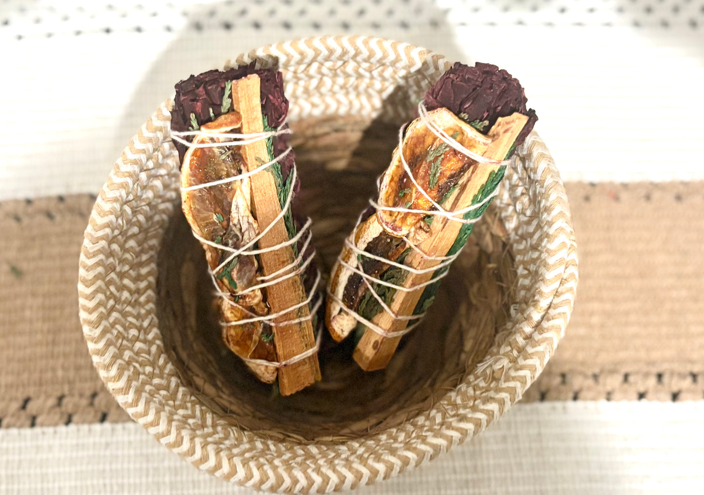 Dried Dragon Bloods Sage/palo santo/