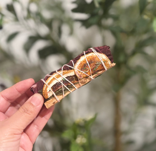 Dried Dragon Bloods Sage/palo santo/